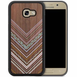 Samsung Galaxy A5 2017 hoesje - Wooden lines