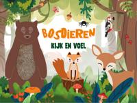Lantaarn Publishers Kijk en voel - Bosdieren