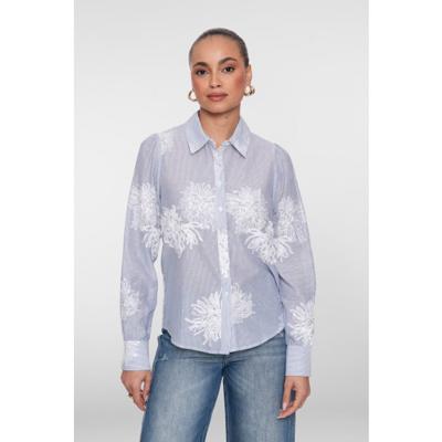 Geisha - Blauw | unisex | Blouse | Blauw | L | regular | Kamst mode Geisha - Blauw | unisex | Blouse | Blauw | L | regular | Kamst mode