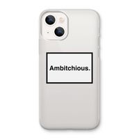 Ambitchious: iPhone 13 mini Transparant Hoesje