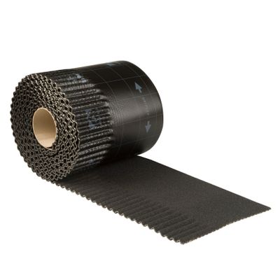 Ubiflex ribbel waterd.250mm 6m zwart