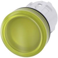 Siemens 3SU1001-6AA30-0AA0 - Indicatielamp, 22 mm, rond, kunststof, amber, lens