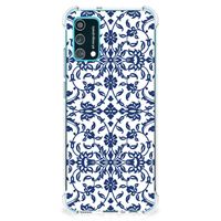 Samsung Galaxy M02s | A02s Case Flower Blue - thumbnail