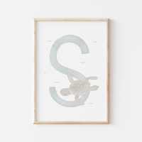 Poster - Alphabet S