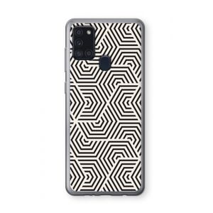 Magic pattern: Samsung Galaxy A21s Transparant Hoesje