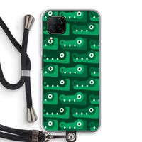 Crocs: Huawei P40 Lite Transparant Hoesje met koord