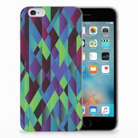 Apple iPhone 6 | 6s TPU Hoesje Abstract Green Blue