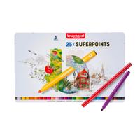 Bruynzeel viltstiften superpunt, 25st. Bruynzeel viltstiften superpunt, 25st.