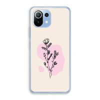 Roses are red: Xiaomi Mi 11 Lite Transparant Hoesje