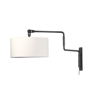 Functionals Swivel Wandlamp - Wit - Zwart