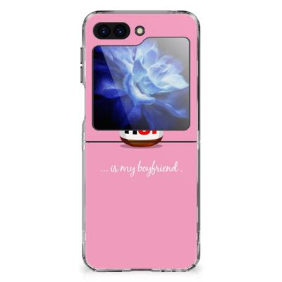 Samsung Galaxy Z Flip 6 | Siliconen Case | Nut Boyfriend Samsung Galaxy Z Flip 6 | Siliconen Case | Nut Boyfriend