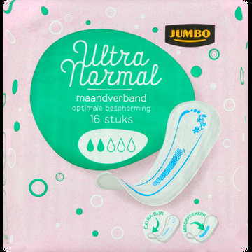 Jumbo Maandverband Ultra Normal 16 Stuks