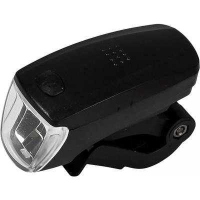 Benson Fietskoplamp 5 LED - zwart - kunststof - voorvorkbeugel - 3 standen Benson Fietskoplamp 5 LED - zwart - kunststof - voorvorkbeugel - 3 standen