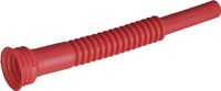 Hunersdorff Schenktuit | lengte 275 mm flexibel rood | 1 stuk - 819701 819701