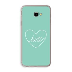Best heart pastel: Samsung Galaxy J4 Plus Transparant Hoesje