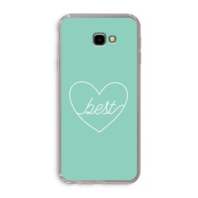 Best heart pastel: Samsung Galaxy J4 Plus Transparant Hoesje