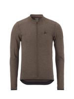 Craft Core Bike Essence Wool Jersey lange mouw bruin heren