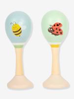 Maracas PETITS AMIS kind SMALL FOOT meerkleurig