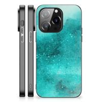 Kleurrijke Telefoonhoesje iPhone 14 Pro Painting Blue