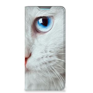 Samsung Galaxy A53 Hoesje maken Witte Kat