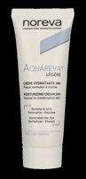 Noreva Aquareva Light Moisturizing Cream 24H 40 ml Lichaamsmist