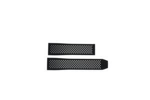 Horlogeband Tag Heuer FT6228 Rubber Zwart 22mm