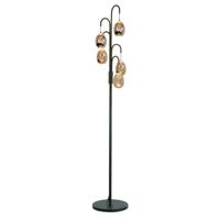 Highlight VloerlampGolden Egg zwart 5-lichts - V4456.01