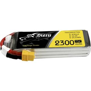 Tattu LiPo accupack 11.1 V 2300 mAh Aantal cellen: 3 75 C Block XT60