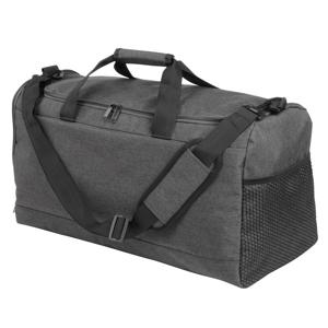 Sporttas/weekendtas - schoenenvak - donkergrijs - 54 cm - 40 liter - tassen - reistas