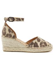 VIA VAI - Flora Braid met panterprint Leer Dames