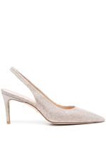 Stuart Weitzman escarpins Stuart 75 mm à bride arrière - Tons neutres