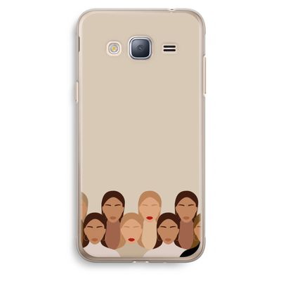 Girls girls girls: Samsung Galaxy J3 (2016) Transparant Hoesje