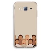 Girls girls girls: Samsung Galaxy J3 (2016) Transparant Hoesje