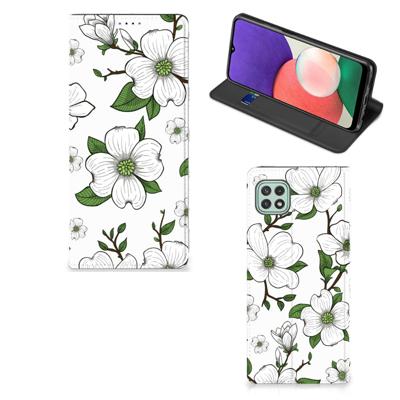 Samsung Galaxy A22 5G Smart Cover Dogwood Flowers Samsung Galaxy A22 5G Smart Cover Dogwood Flowers
