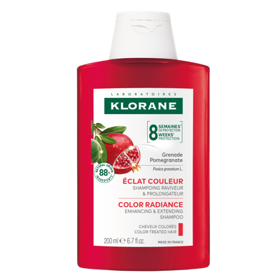 Klorane Haar Shampooing à la Grenade 200ml | Voor Gekleurd Haar