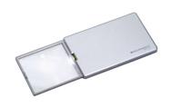 Eschenbach 152111 Easy Pocket Vergrootglas Met LED-verlichting Vergrotingsfactor: 3 x Zilver
