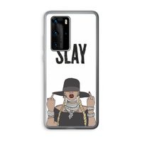 Slay All Day: Huawei P40 Pro Transparant Hoesje