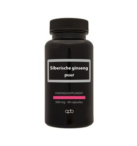 Siberische ginseng extract puur 500mg