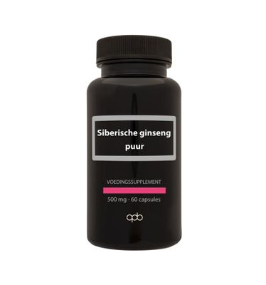 Siberische ginseng extract puur 500mg