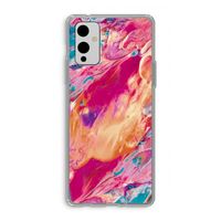 Pastel Echoes: OnePlus 9 Transparant Hoesje