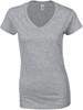 Gildan G64V00L Softstyle® Women´s V-Neck T-Shirt - Sport Grey (Heather) - S