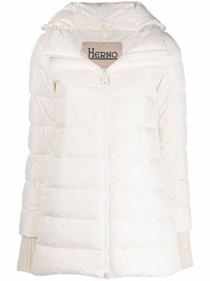 Herno doudoune à capuche - Blanc