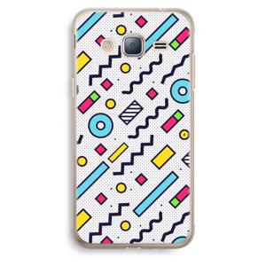 8-bit N°8: Samsung Galaxy J3 (2016) Transparant Hoesje