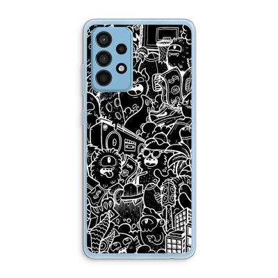 Vexx Black City : Samsung Galaxy A52 Transparant Hoesje