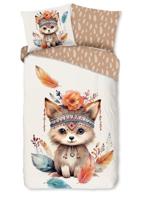 Good Morning Kinderdekbedovertrek "baby vos/ herfst thema" - Multi - (140x200/220 cm) - Katoen