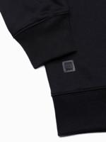 Ombre - Heren Sweater Zwart - Klassiek - B978 - thumbnail