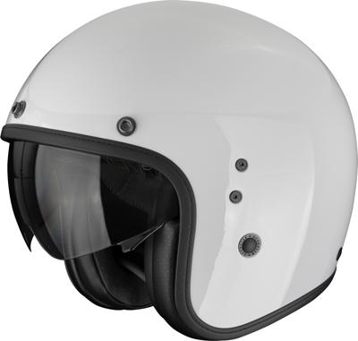 SCORPION Belfast Evo Solid, Jethelm of scooter helm, Licht Grijs