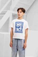 Kenzo Cosmic Fun T-Shirt Kids Wit - Maat 13/14 jaar - Kleur: WitBlauw | Soccerfanshop