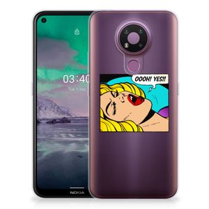 Nokia 3.4 Silicone Back Cover Popart Oh Yes