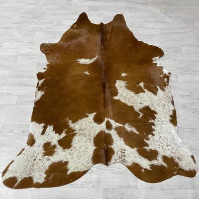 Koeienhuid bruin wit 205x150cm S